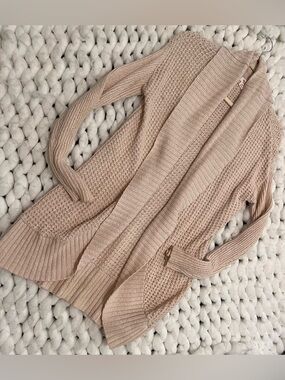 Mossimo Supply Co. Blush Open-Front Knit Cardigan